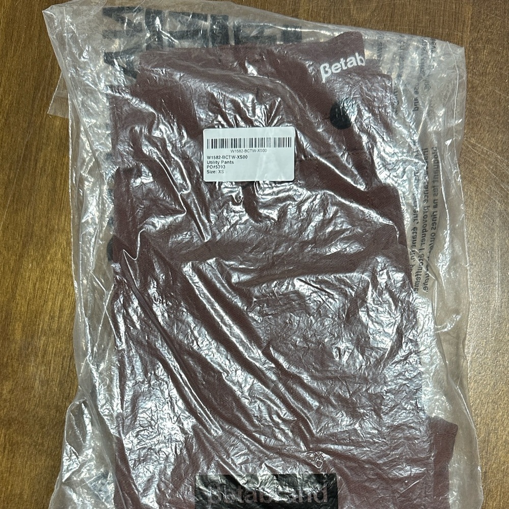 Betabrand Utility Pant XS Brown NIB NWT - Picture 5 of 5
